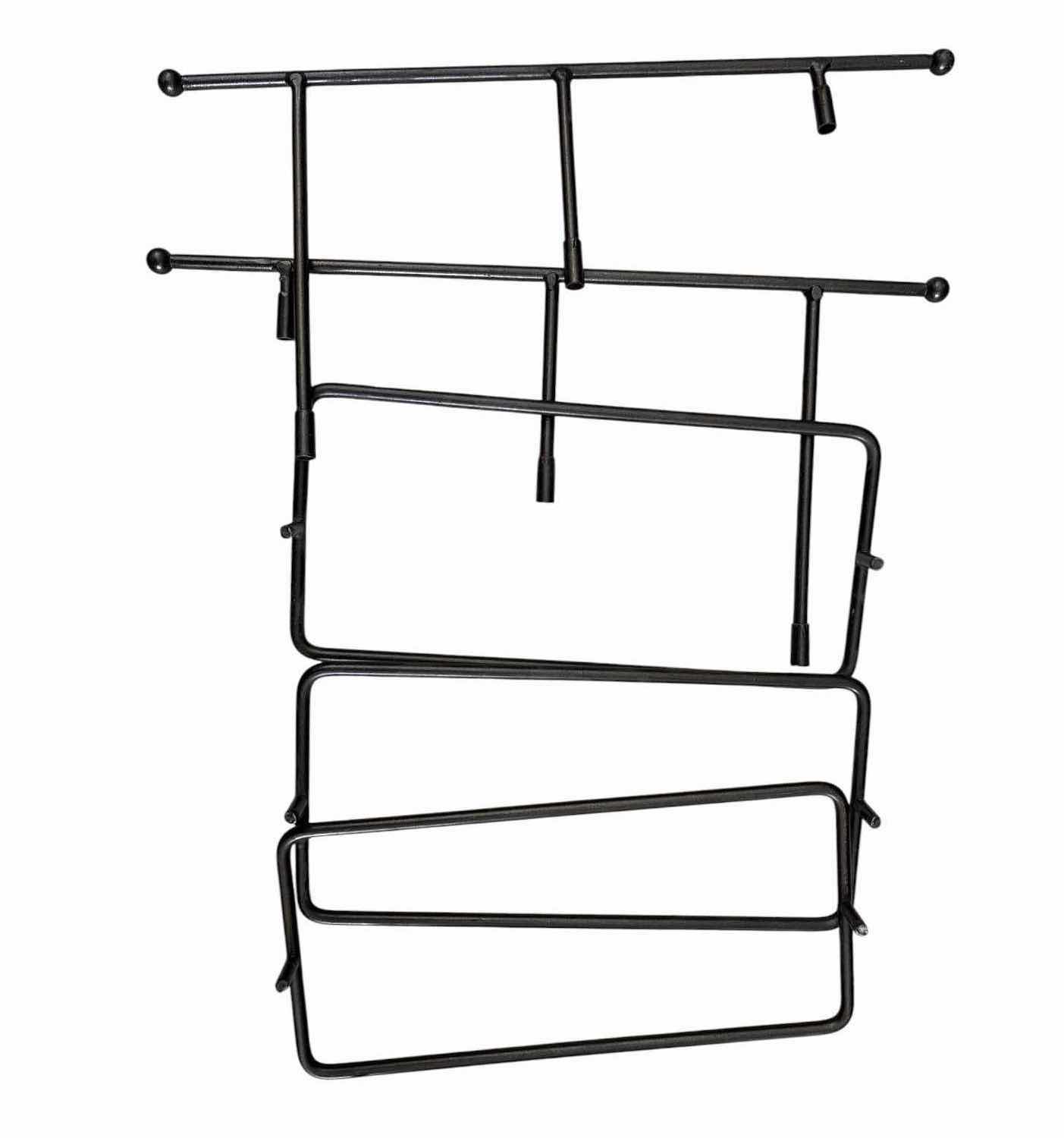 Photo 1 of MULTI-TIER METAL PIE, LOAF & ROLL DISPLAY STAND W/ INTERCHANGEABLE RACKS H20”