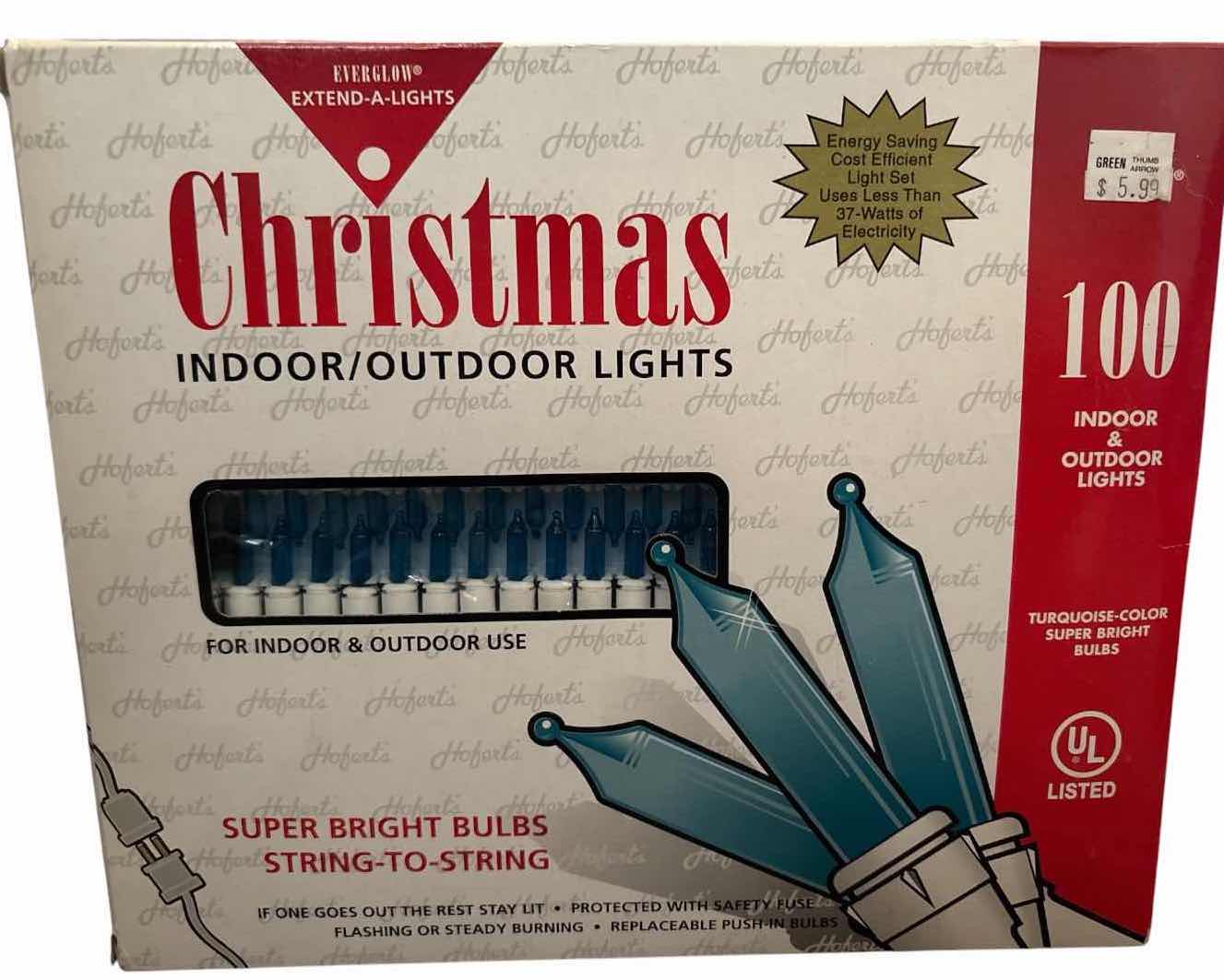 Photo 1 of 4-PCS CHRISTMAS INDOOR/OUTDOOR LIGHTS & SYNCHROLIGHTS LED ICICLE LIGHTS