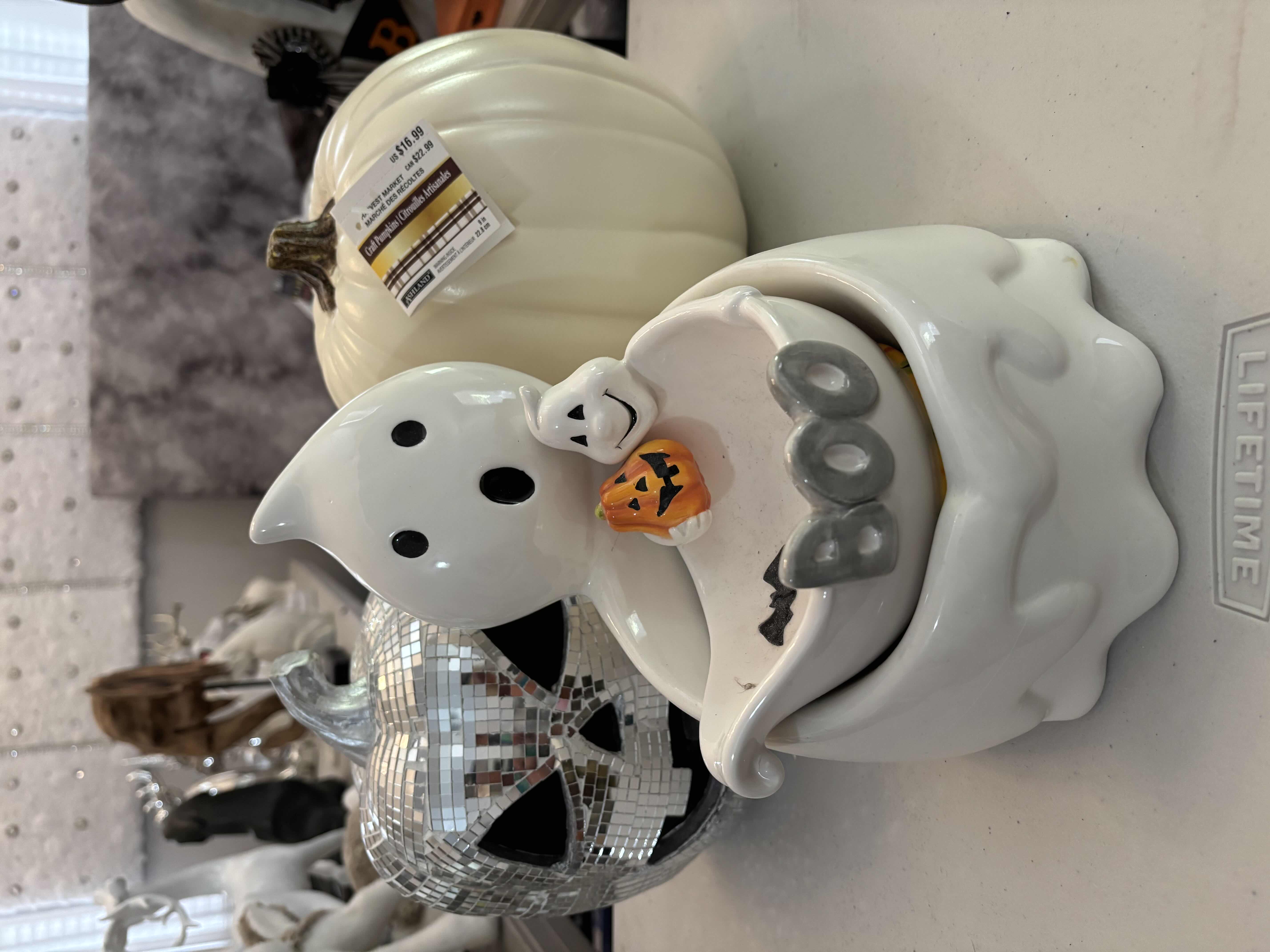 Photo 1 of GHOST & PUMPKIN HALLOWEEN HOME DECOR