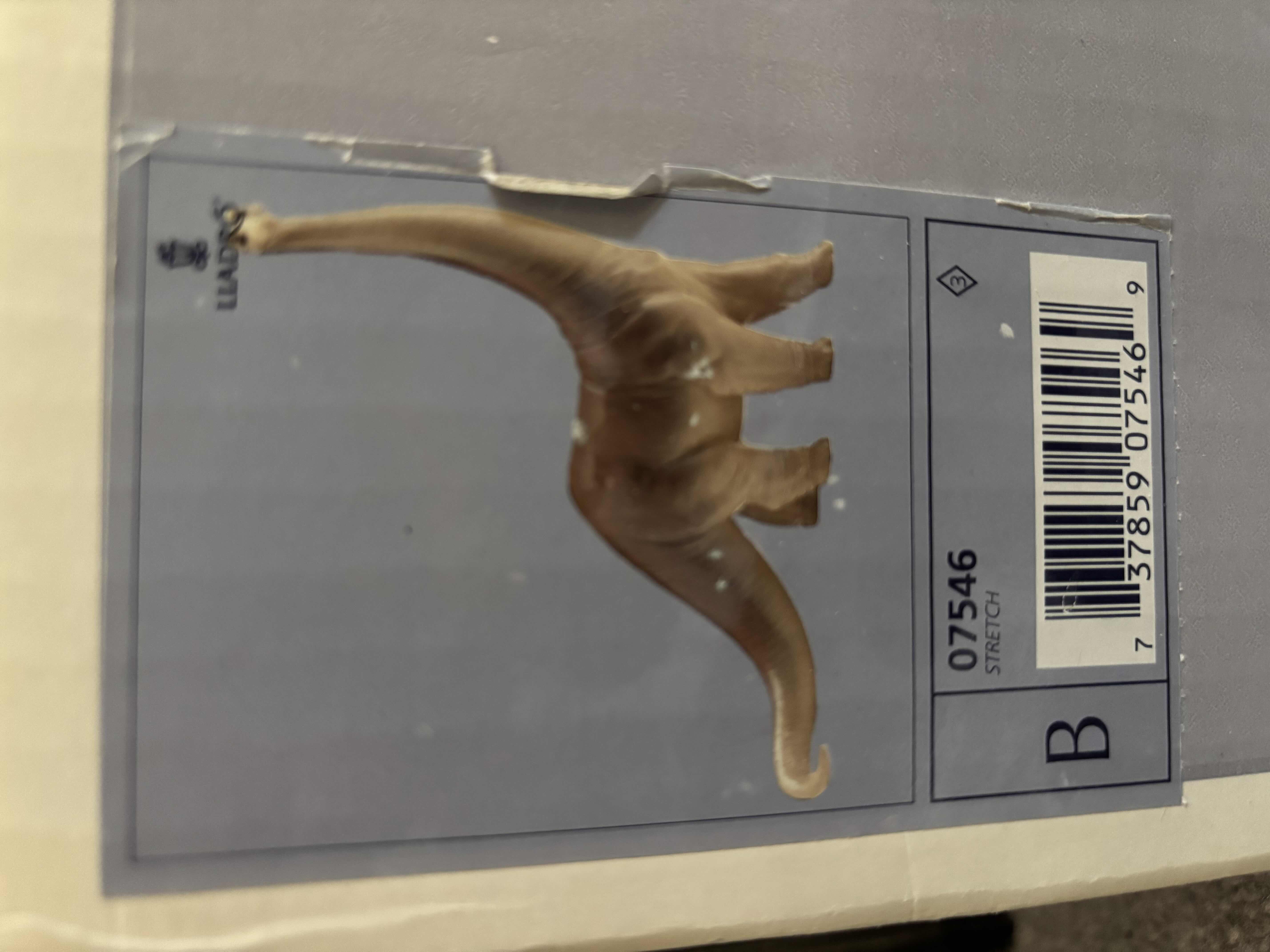 Photo 1 of LLADRO PORCELAIN DINOSAUR FIGURINE IN ORIGINAL BOX