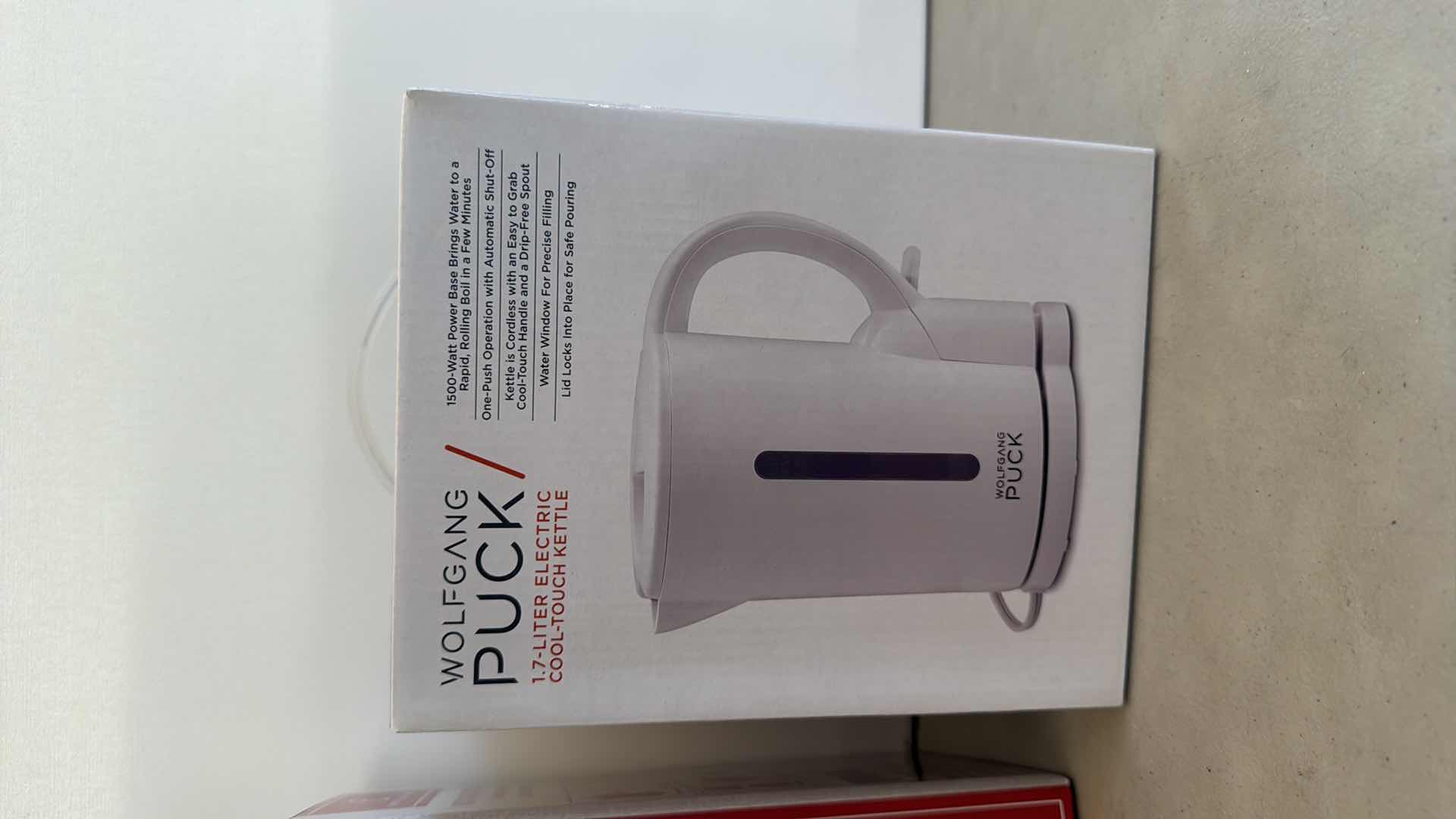 Photo 1 of 2-NIB EMERALD LAGASSE ROTARY GRATER, WOLFGANG PUCK 1.7 L ELECTRIC, COOL TOUCH KETTLE