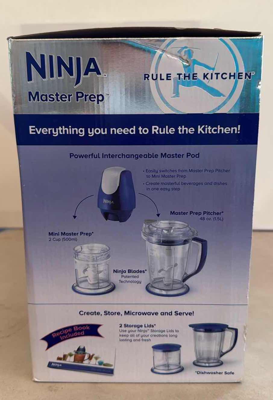 Photo 1 of NIB NINJA MASTER PREP FOOD & DRINK MAKER