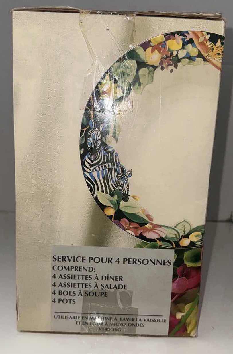 Photo 1 of 16 PC-NIB VITROMASTER RAIN FOREST STONEWARE SET