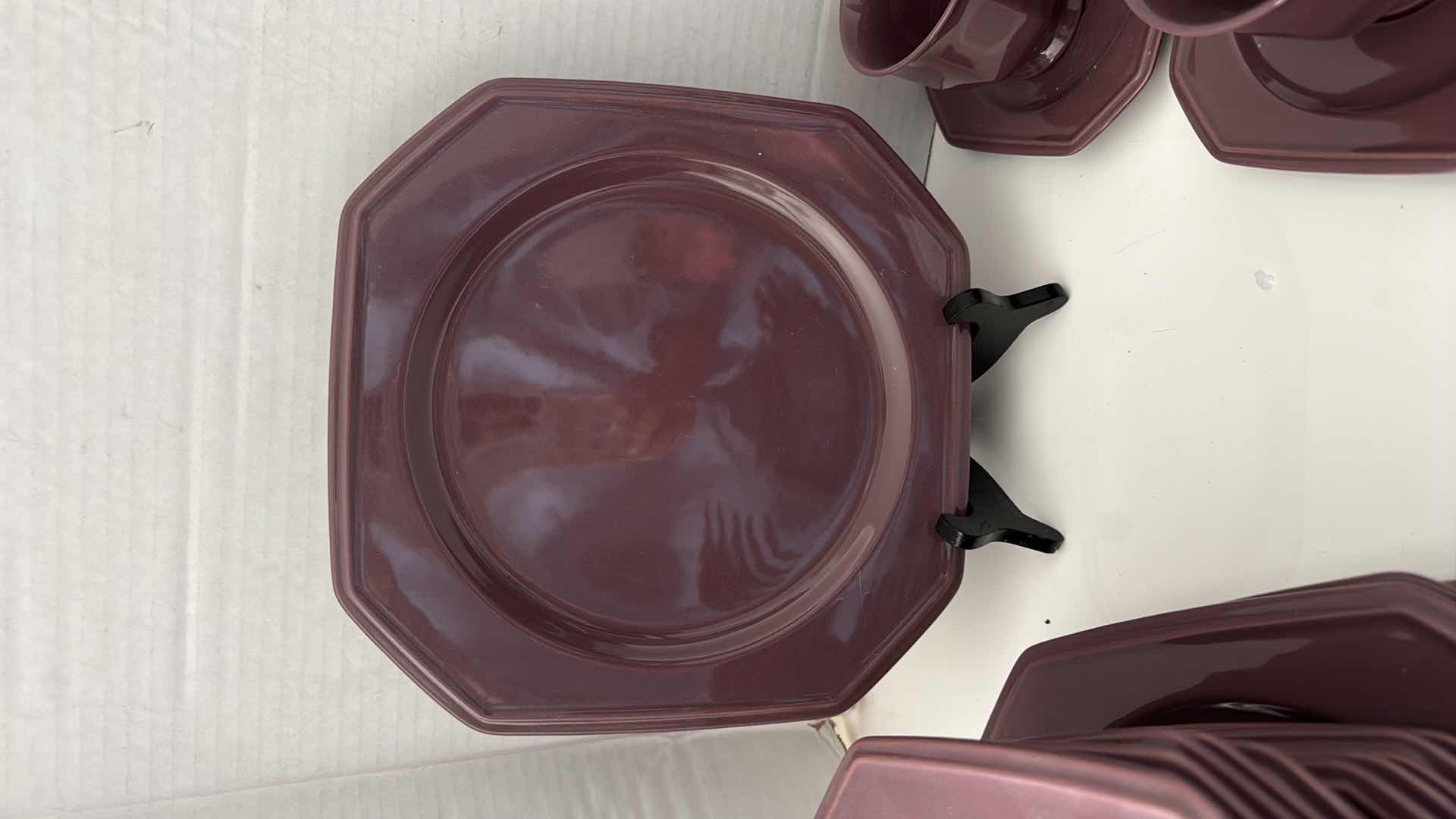 Photo 1 of 25PCS-MIKASA ENGLISH CHINTZ “LILAC HAZE” DISHES