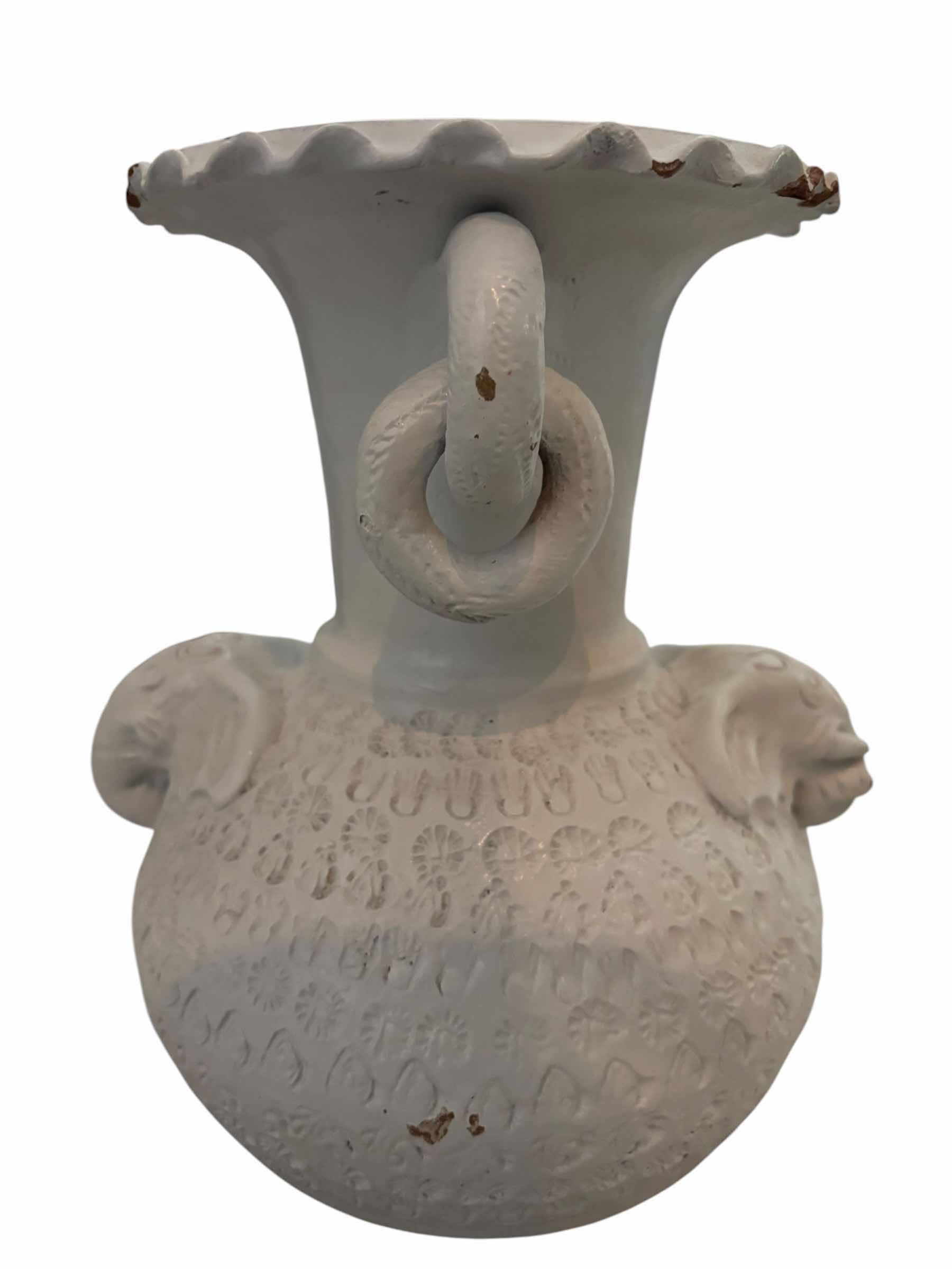 Photo 1 of ELEPHANT VASE H9” & ELEPHANT STATUE