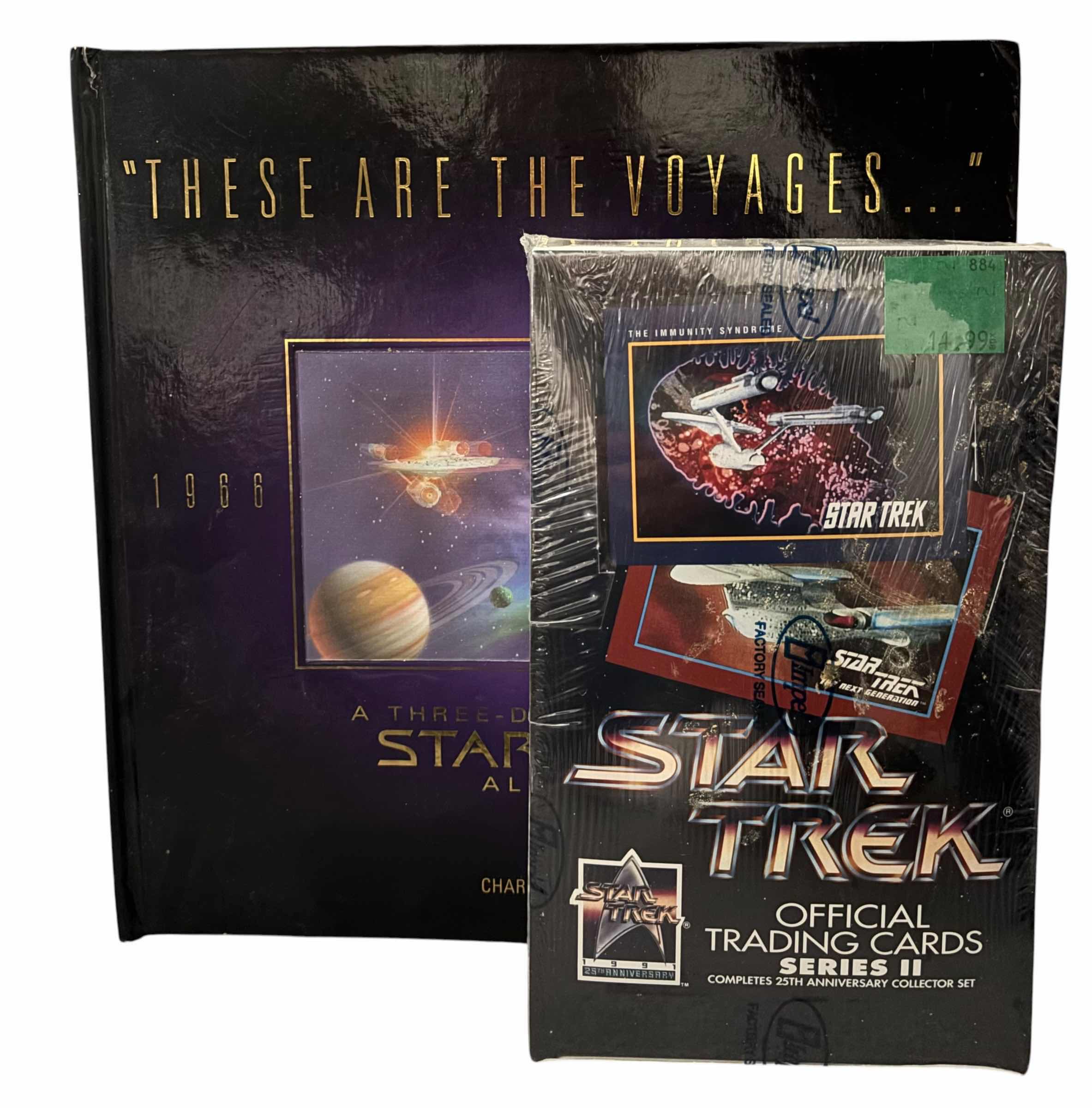 Photo 1 of STAR TREK COLLECTIBLES: ALBUM & NIB OFFICIAL TRADING CARDS