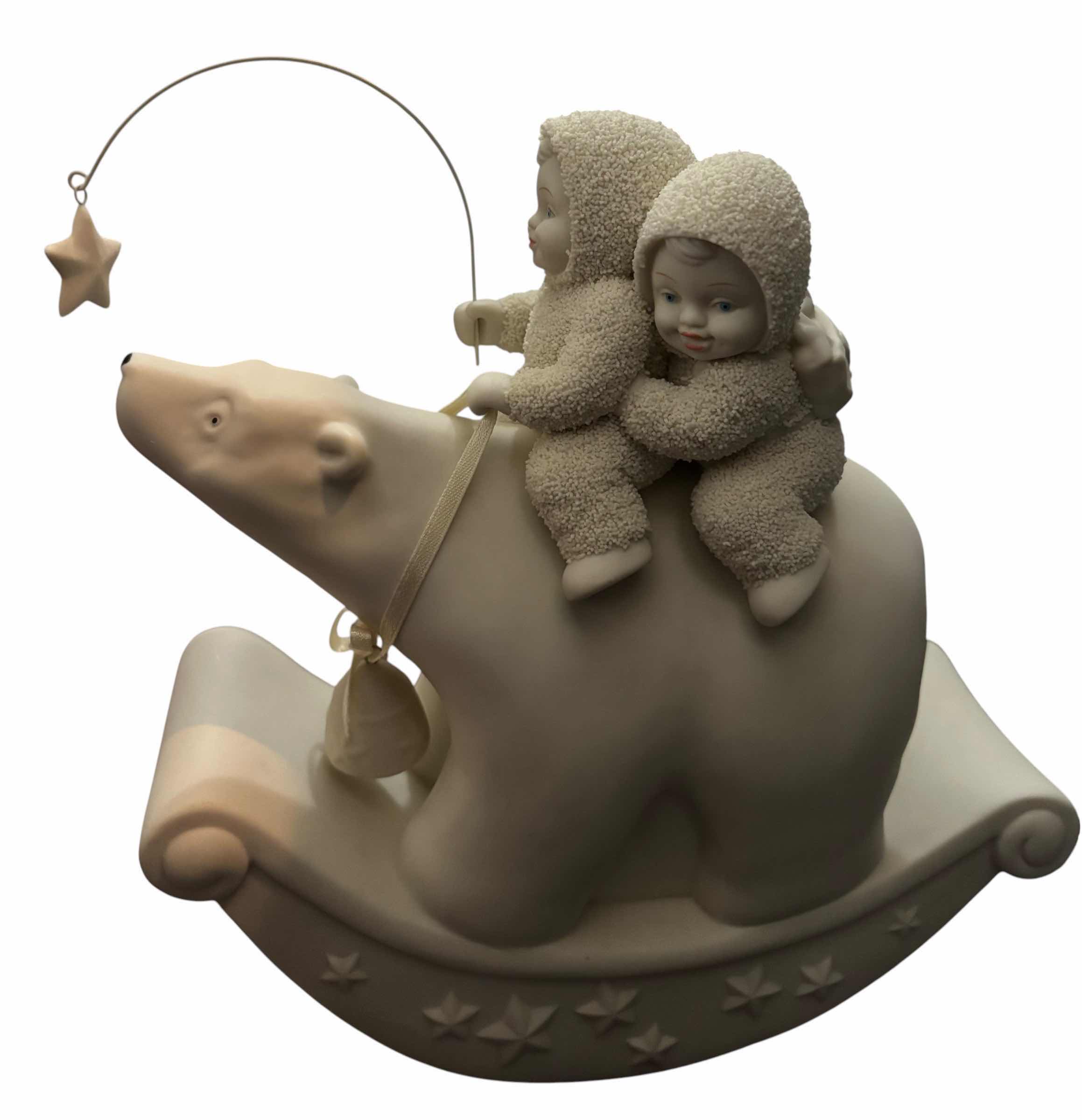 Photo 1 of NIB SNOWBABIES MOVING MUSICAL FIGURE JUST FOLLOW THE STARS