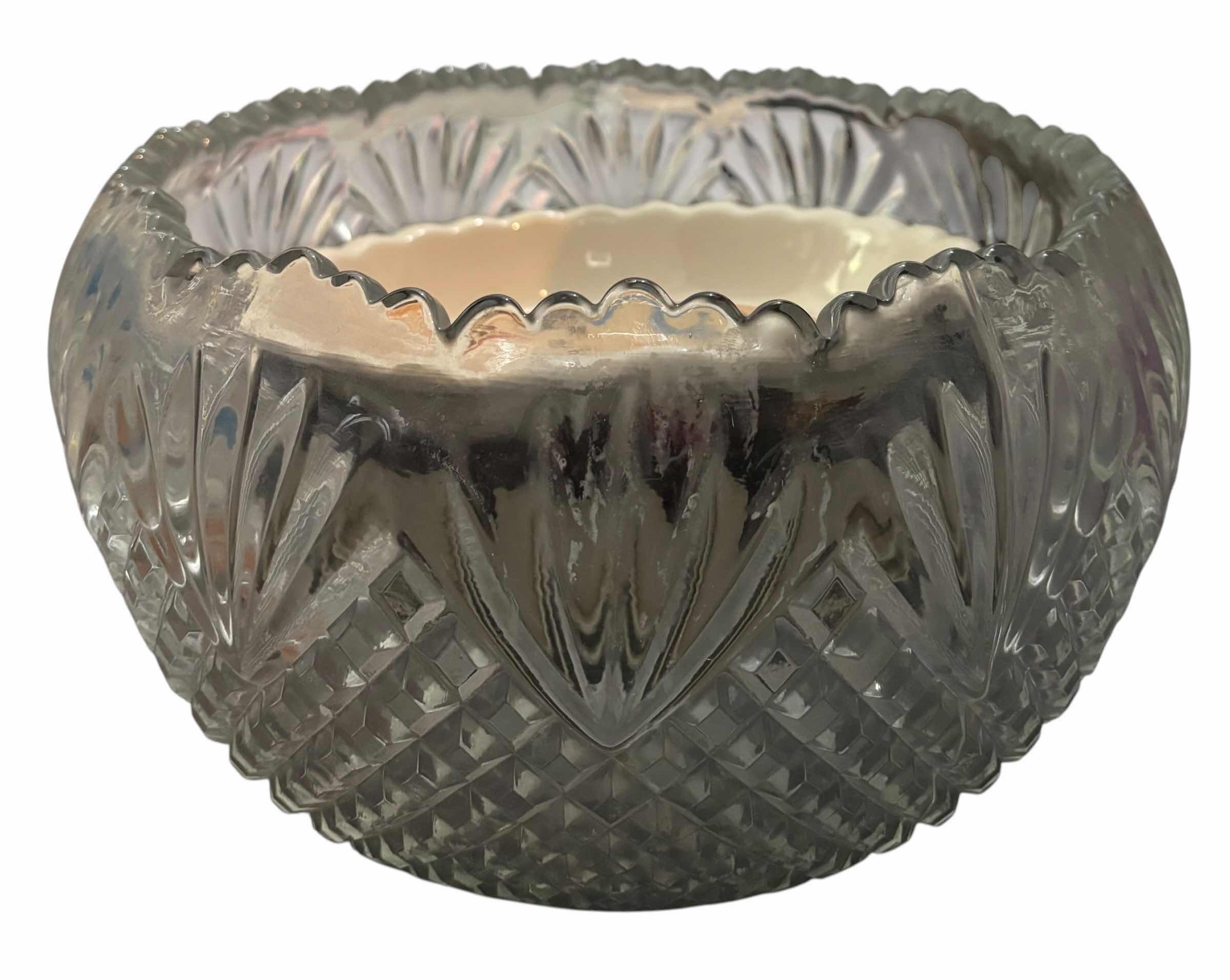 Photo 1 of LARGE GLASS PUNCH BOWL 11”D, PIE PLATES & MORE