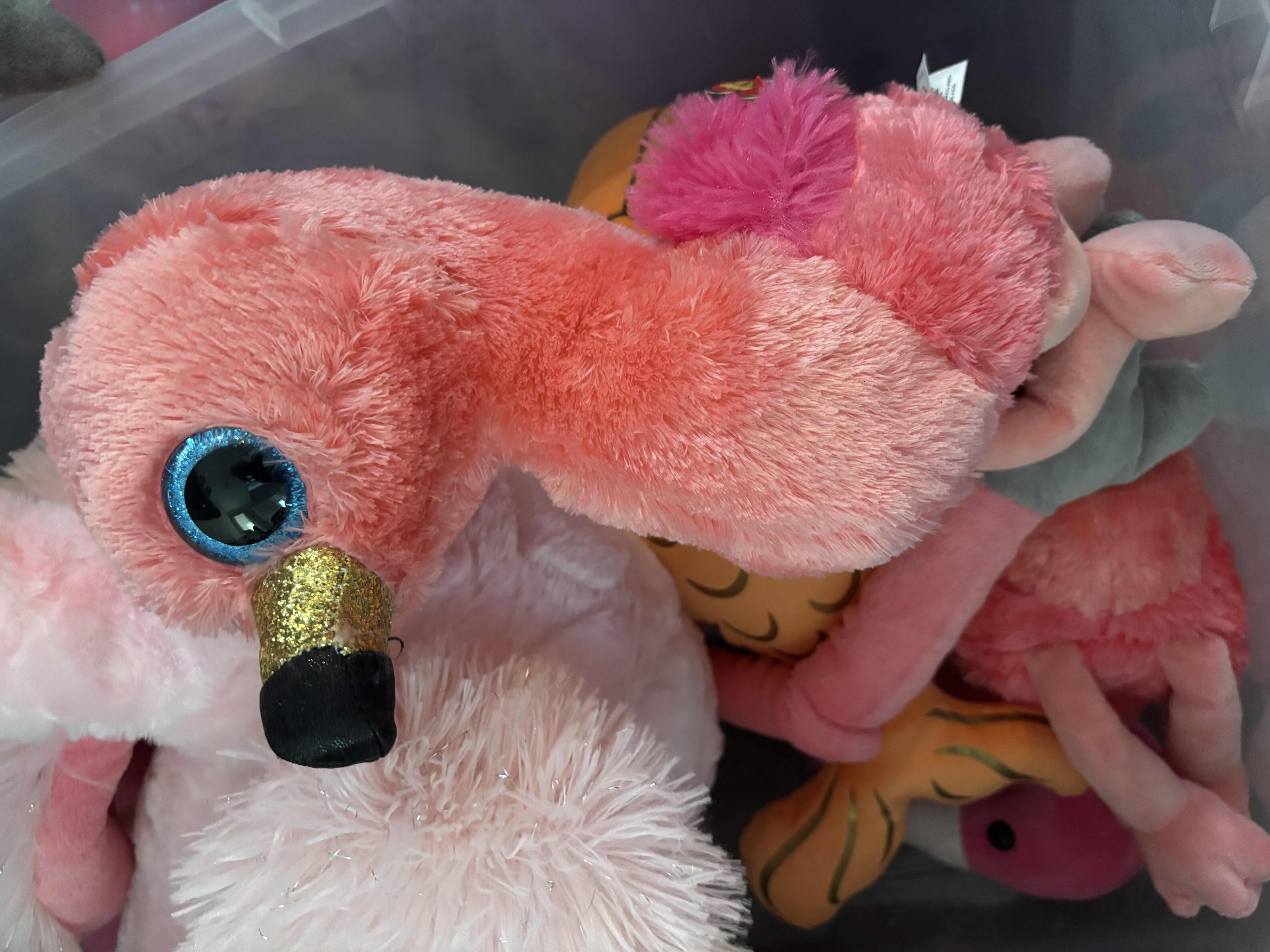 Photo 1 of CONTAINER OF STUFFED ANIMALS