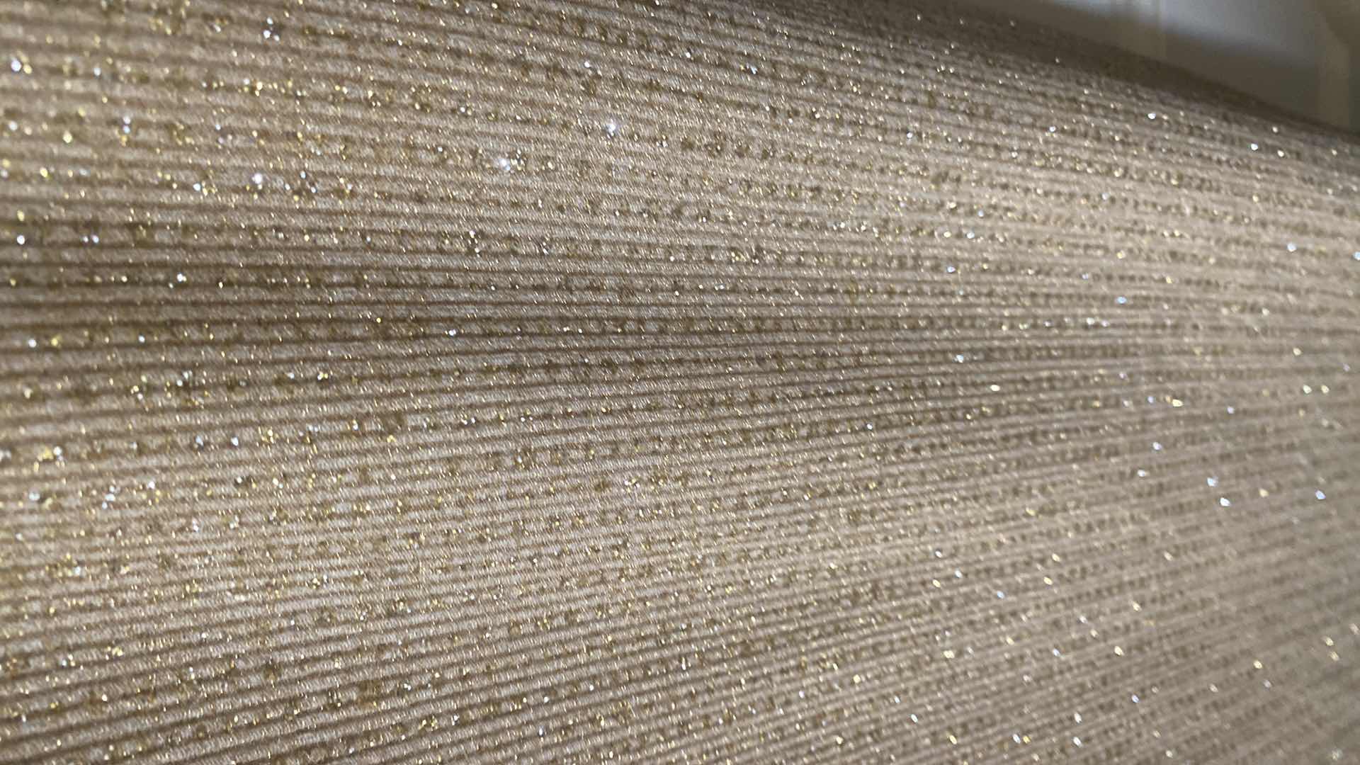Photo 1 of WOMEN’S GOLD GLITTERY DRESS SIZE LARGE