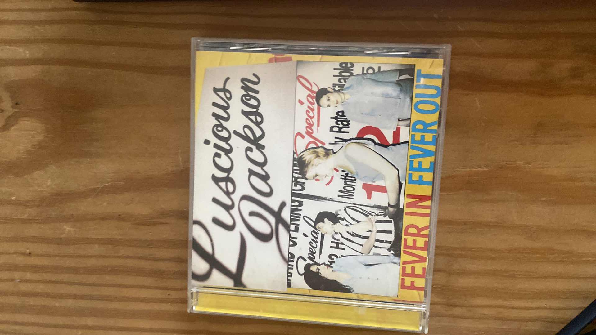 Photo 1 of FRAMED LUSCIOUS JACKSON AUTOGRAPHED POSTER ARTWORK WITH CD 39“ X 12“