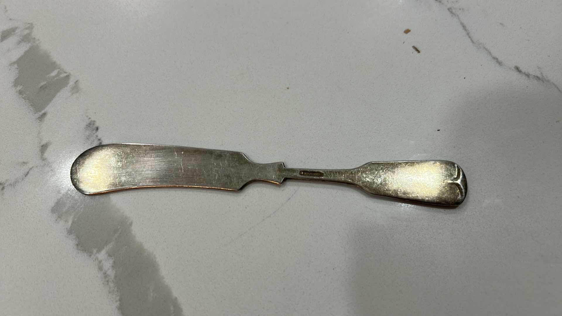 Photo 1 of MASTER BUTTER KNIFE STAMPED STERLING SILVER 34.55grams