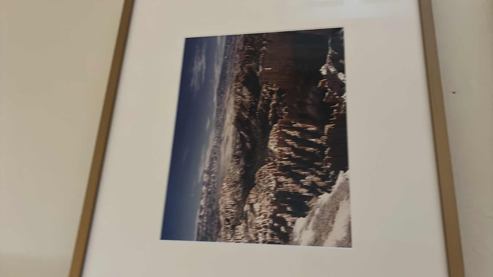 Photo 1 of FOUR FRAMED LANDSCAPE PHOTOGRAPHY ARTWORK PIECES, CAPTURING THE DRAMATIC ROCK FORMATIONS AND SWEEPING VISTAS OF BRYCE CANYON NATIONAL PARK 14 1/4” x H16 1/4”