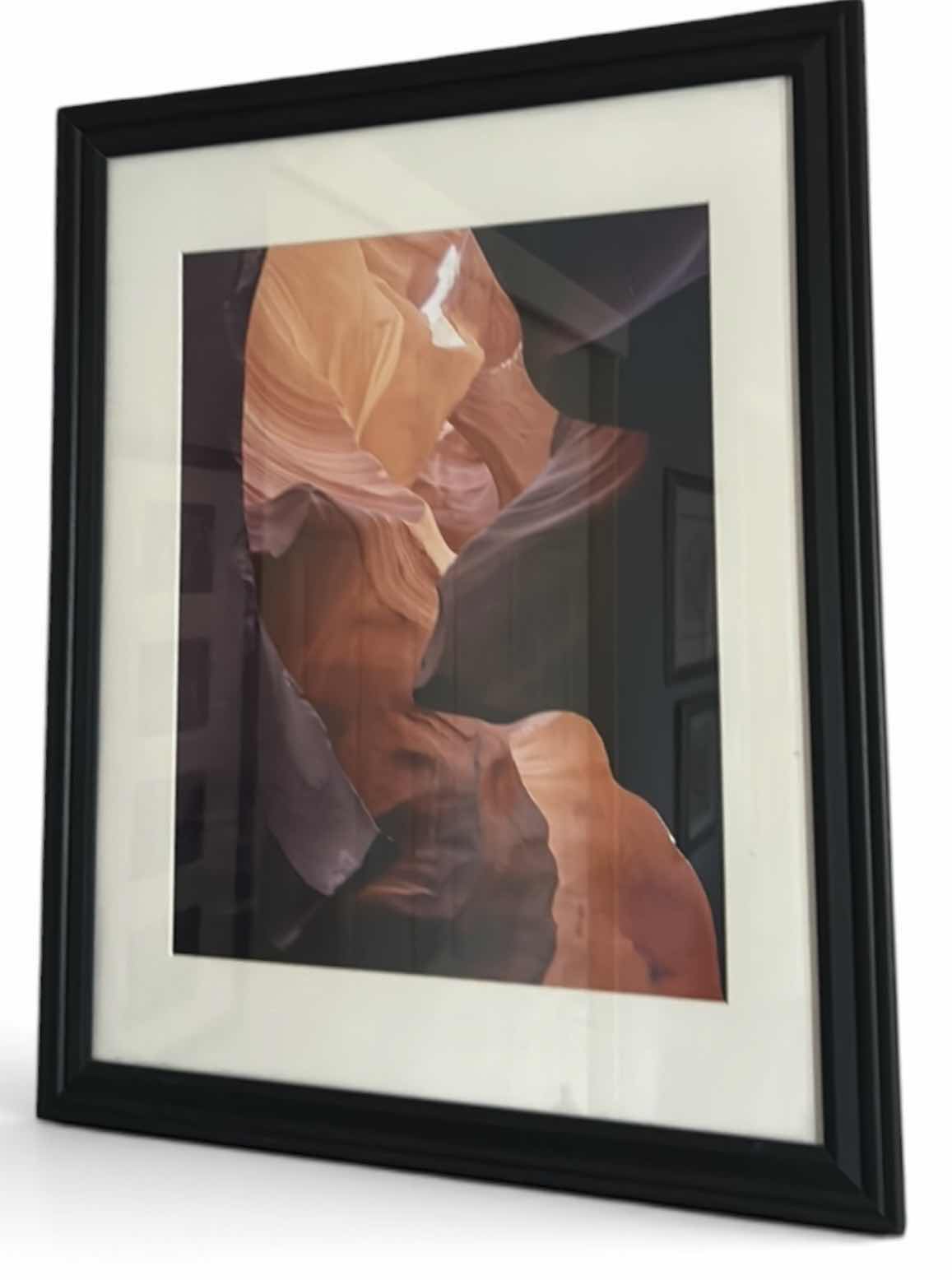 Photo 1 of FRAMED PHOTOGRAPHIC PRINT ARTWORK OF ANTELOPE CANYON 16” x H20”