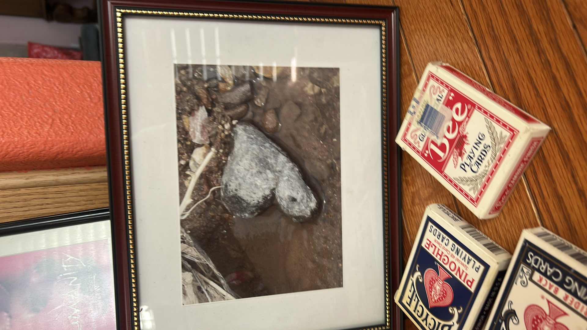 Photo 1 of TWO PIECES OF FRAMED ARTWORK – ZUMANITY  LAS VEGAS, LAS VEGAS, PLAYING CARDS AND MORE