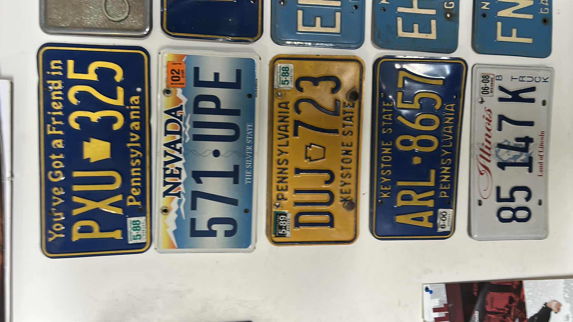 Photo 1 of VINTAGE LICENSE PLATES
