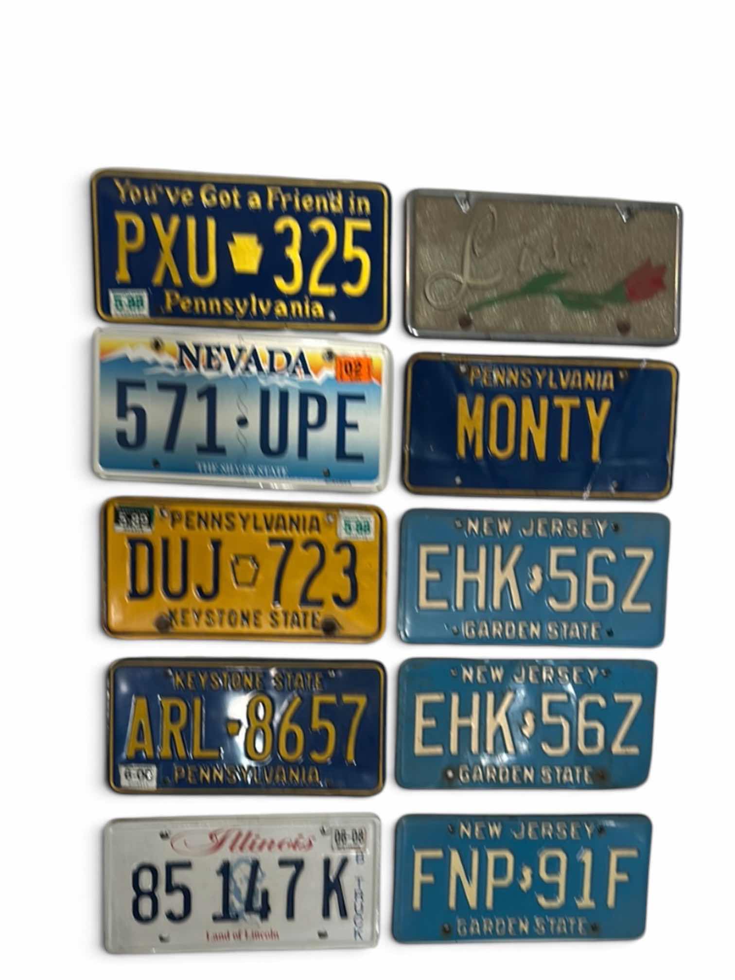 Photo 1 of VINTAGE LICENSE PLATES