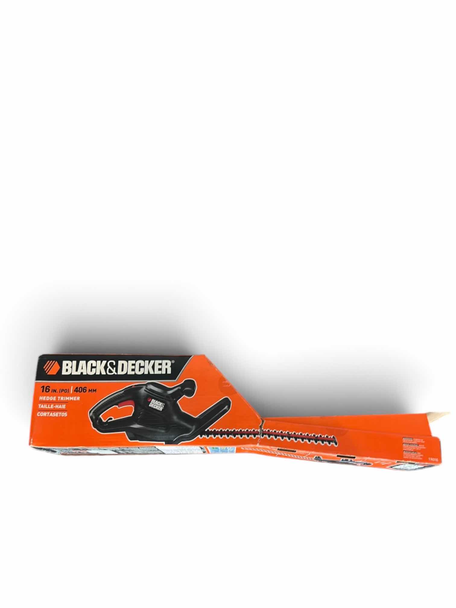 Photo 1 of BLACK & DECKER 16 INCH HEDGE TRIMMER