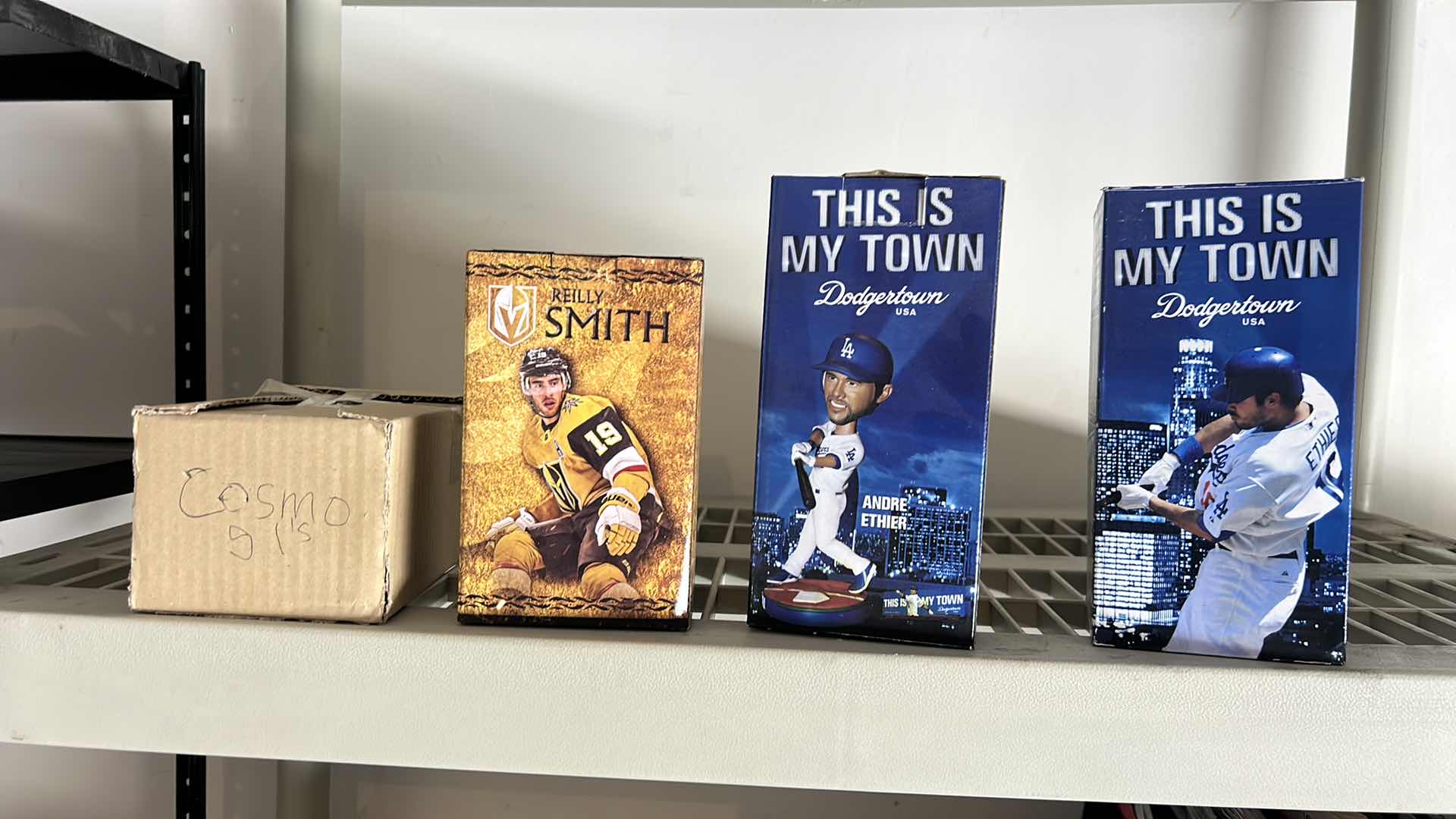 Photo 1 of SHELVING UNIT WITH BOBBLE HEADS AND GAMES