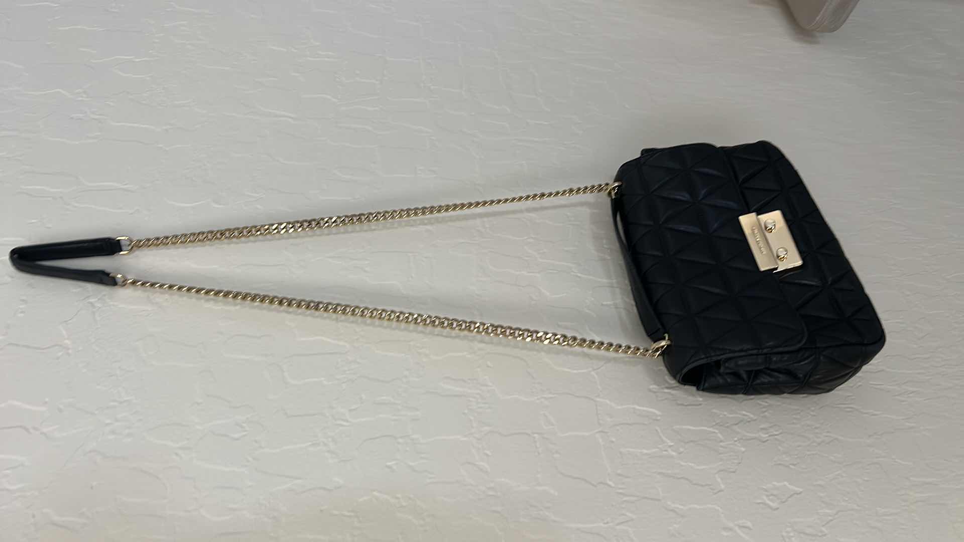 Photo 1 of BLACK QUILTED LEATHER, MICHAEL KORS SLOAN SHOULDER BAG