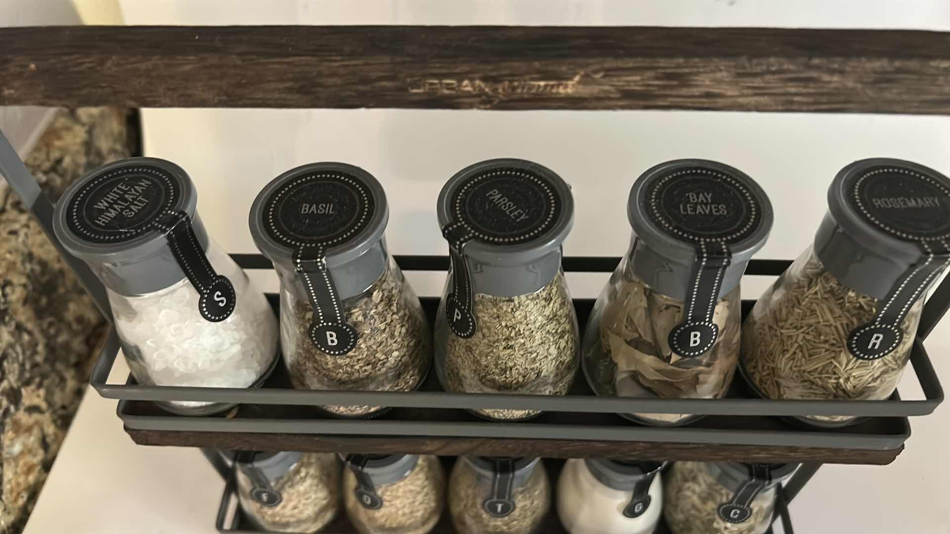 Photo 1 of SPICE RACK WITH SPICES