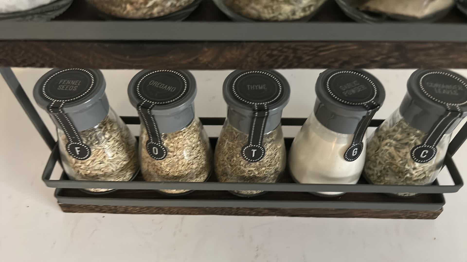 Photo 1 of SPICE RACK WITH SPICES