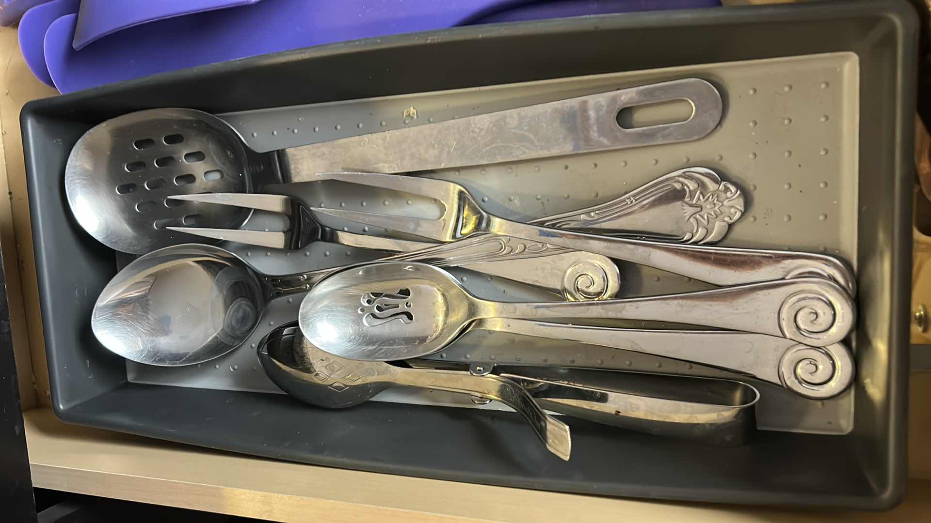 Photo 1 of CONTENTS OF TWO DRAWERS IN KITCHEN