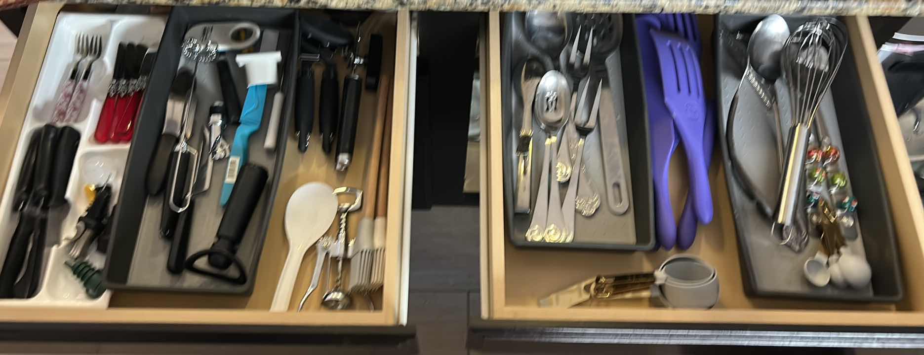 Photo 1 of CONTENTS OF TWO DRAWERS IN KITCHEN
