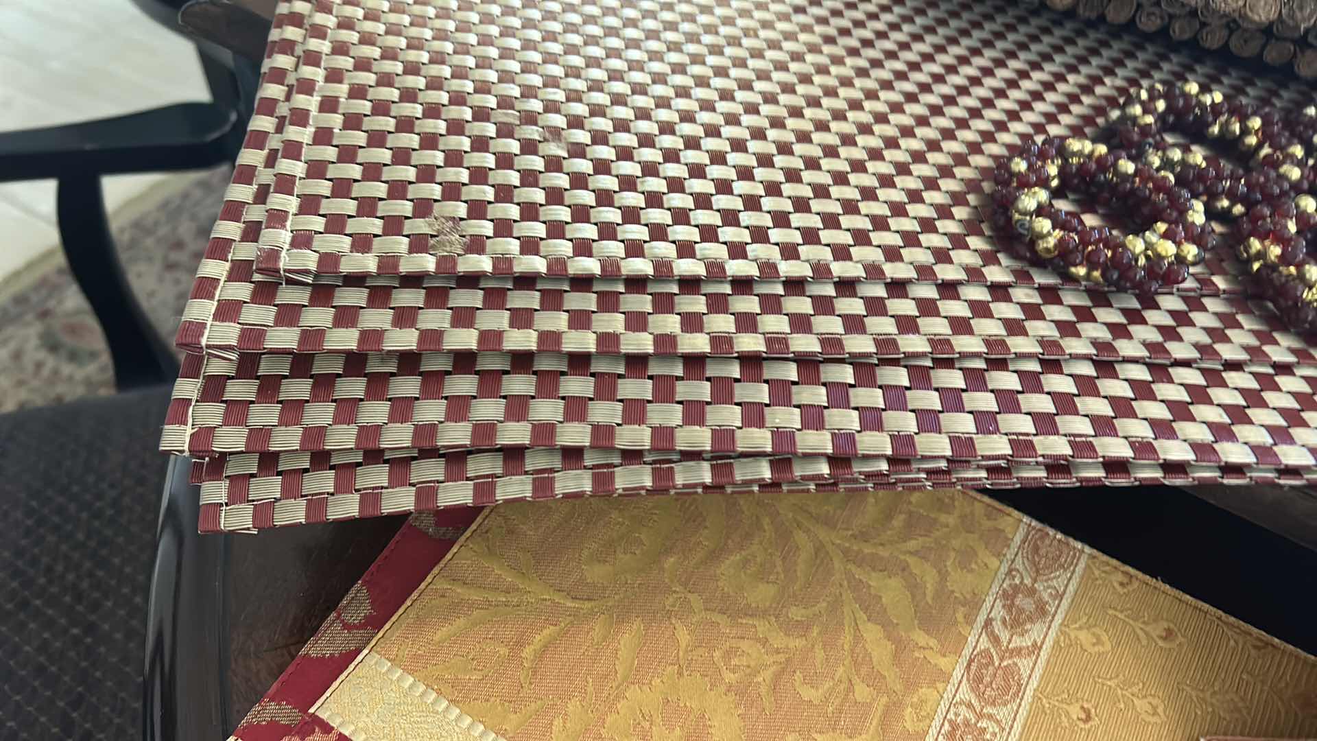 Photo 1 of PLACEMATS AND NAPKIN RINGS