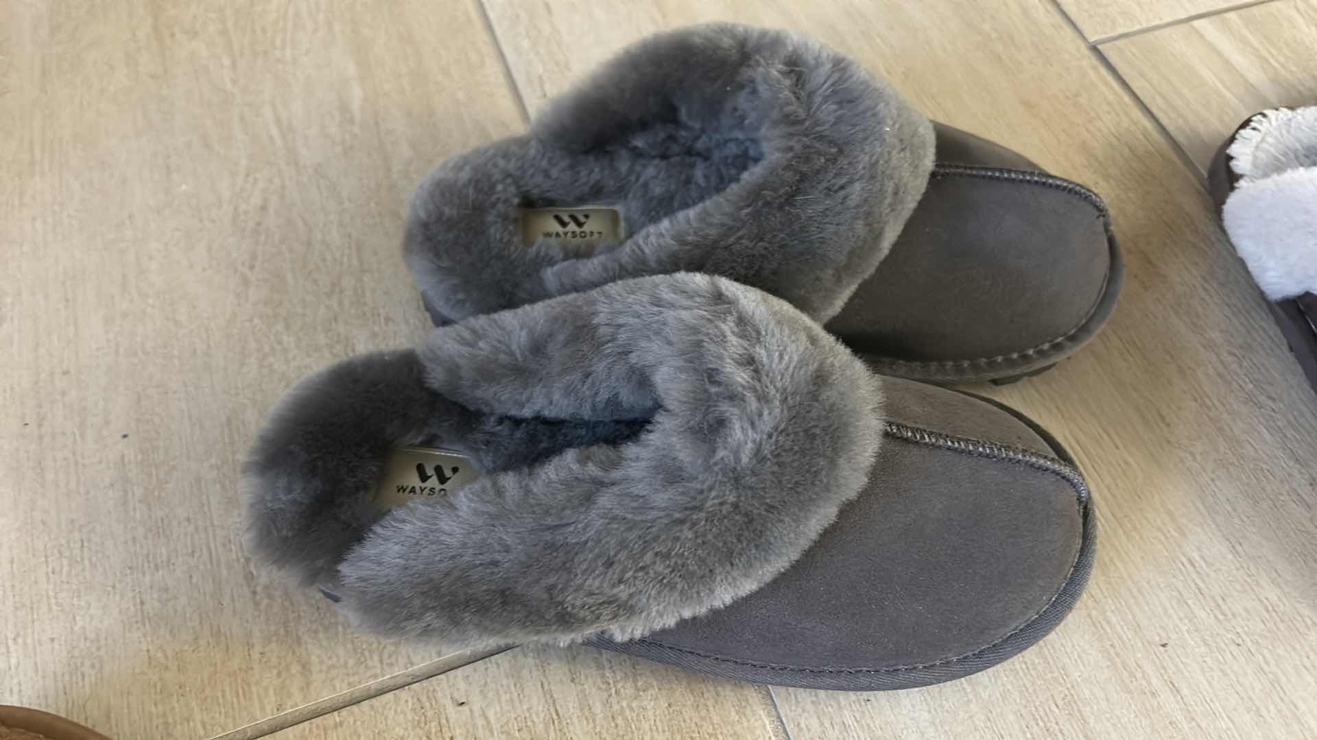 Photo 1 of 3 PAIRS SLIPPERS- WOMENS SIZE 10