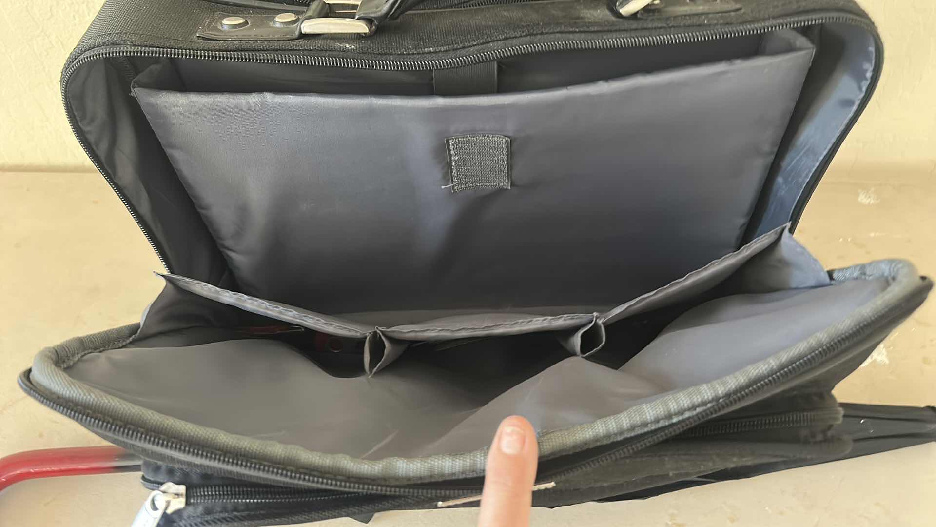 Photo 1 of KENNETH COLE REACTION, LAPTOP, BRIEFCASE WITH A RETRACTABLE HANDLE AND WHEELS AND UMBRELLA