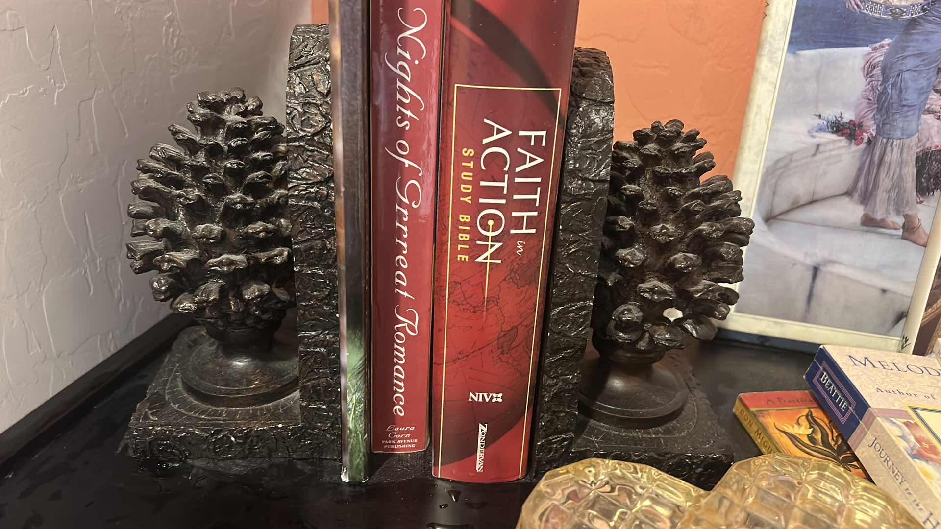 Photo 1 of BOOKS BOOKENDS, AND HOME DECOR