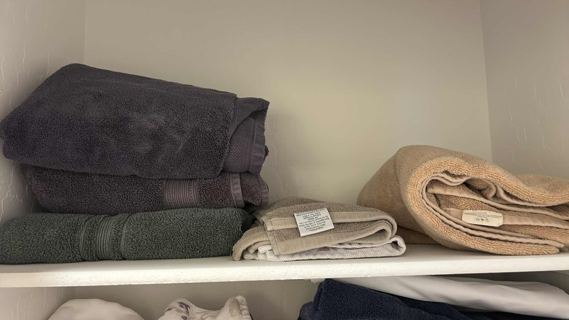 Photo 1 of CONTENTS OF LINEN CLOSET – BEDSHEETS TOWELS, AND MORE