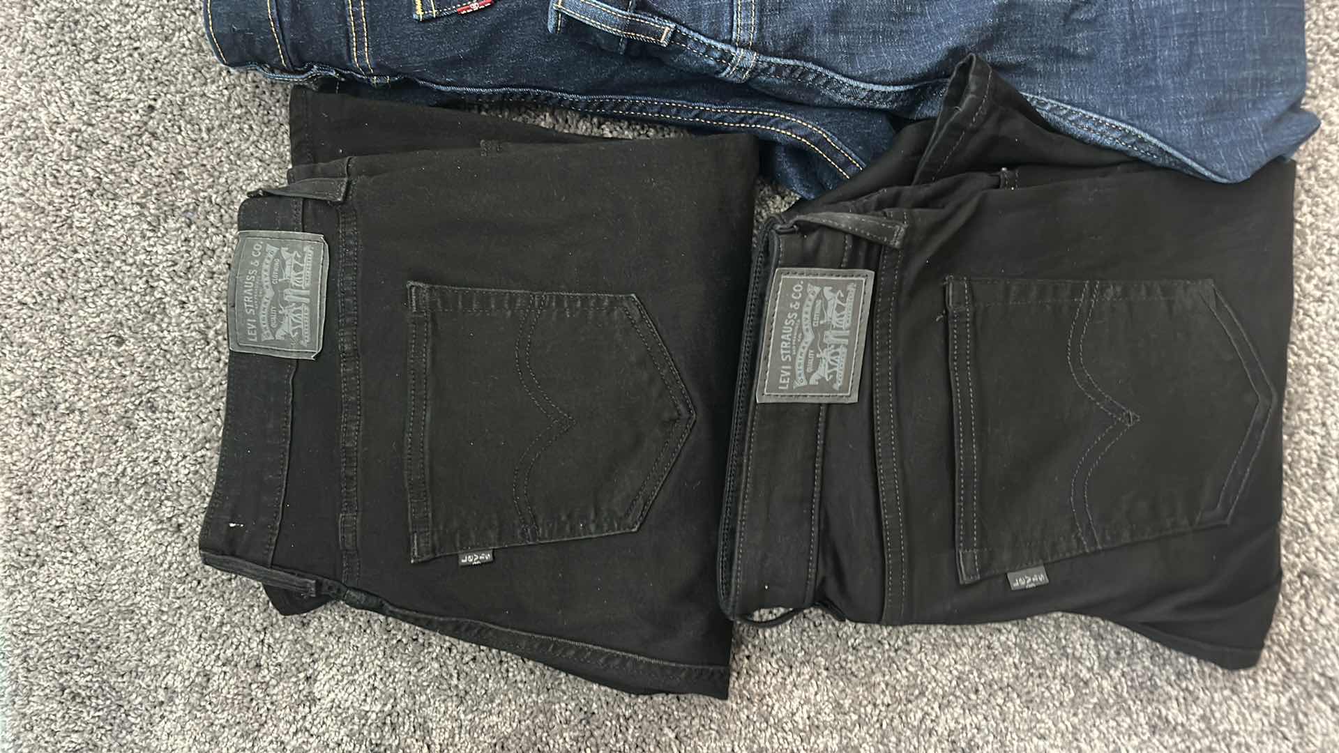 Photo 1 of FOUR PAIRS OF WOMEN’S LEVI JEANS PLUS SIZES