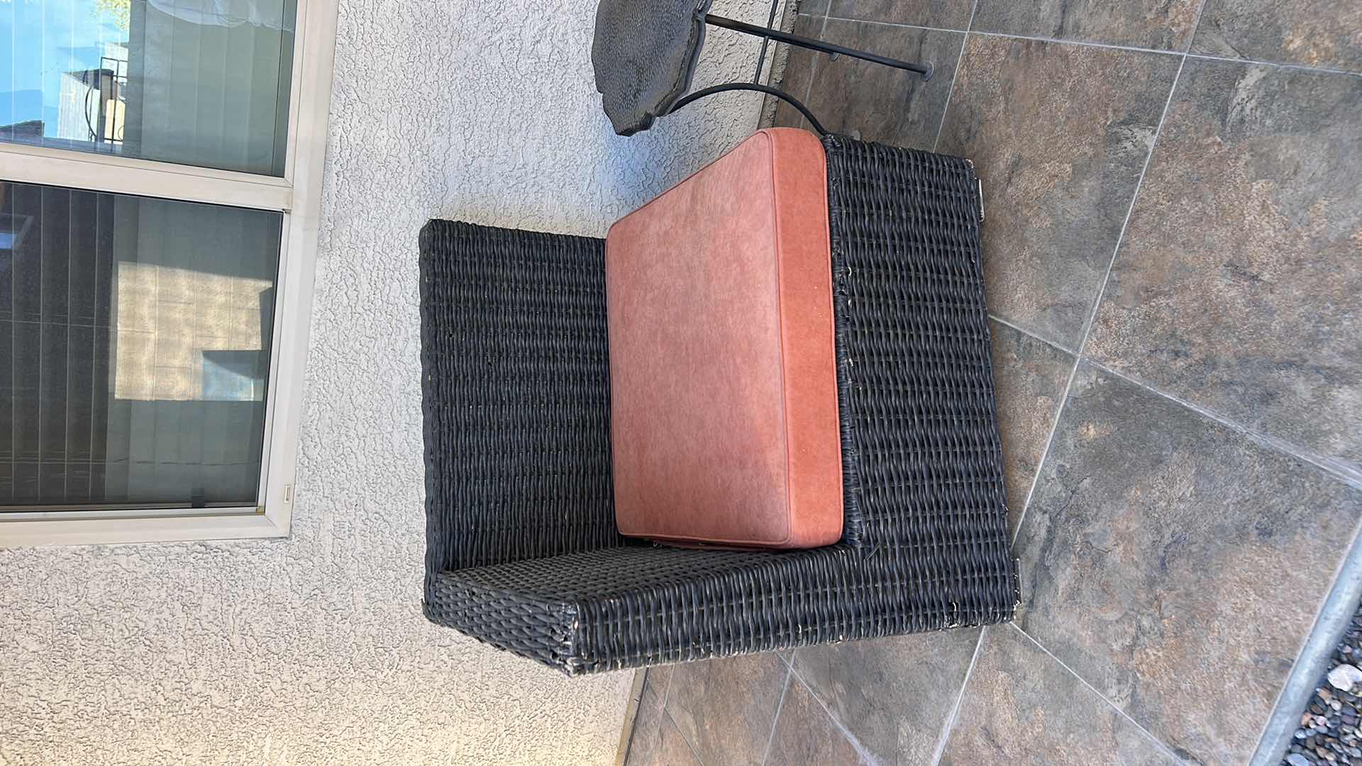 Photo 1 of OUTDOOR SEATING AND SMALL SIDE TABLE