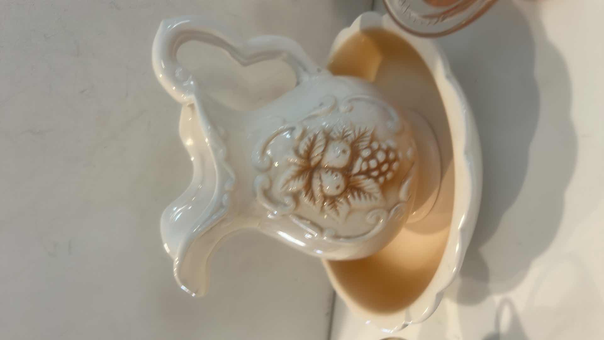 Photo 1 of VINTAGE TABLETOP DECOR ITEMS- CERAMIC PORCELAIN & GLASS