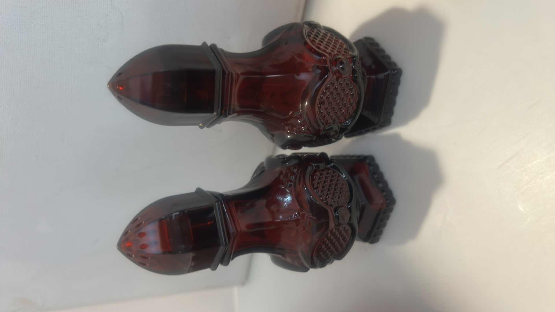 Photo 1 of AVON 1876 CAPE COD RUBY RED GLASSWARE