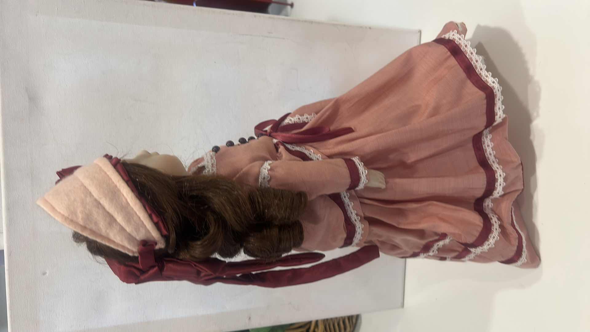 Photo 1 of VINTAGE DYNASTY VICTORIAN-STYLE COLLECTORS PORCELAIN DOLL H17”