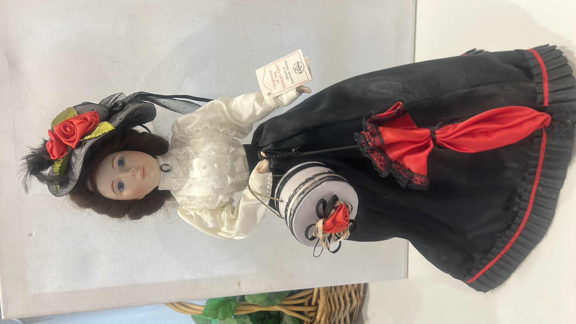 Photo 1 of COLLECTIBLE PORCELAIN DOLL $45