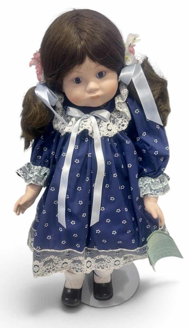 Photo 1 of DYNASTY  COLLECTIBLE PORCELAIN DOLL AMY H20” $35