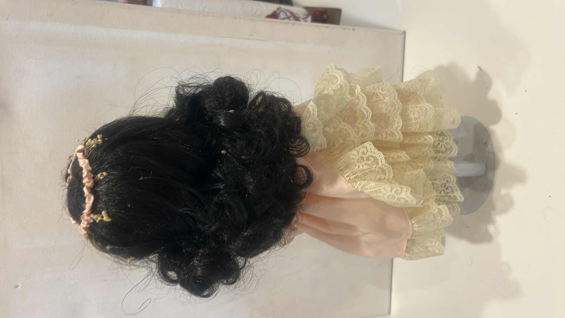 Photo 1 of HOUSE OF LLOYD VINTAGE BISQUE PORCELAIN COLLECTOR DOLL H16” $50