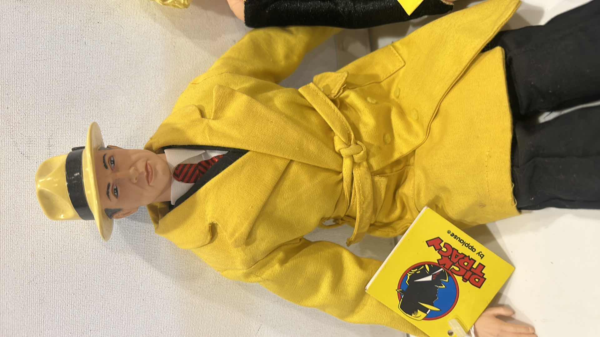 Photo 1 of VINTAGE 1990 DICK TRACY AND BREATHLESS MAHONEY SOFT-BODY DOLL SET $40
