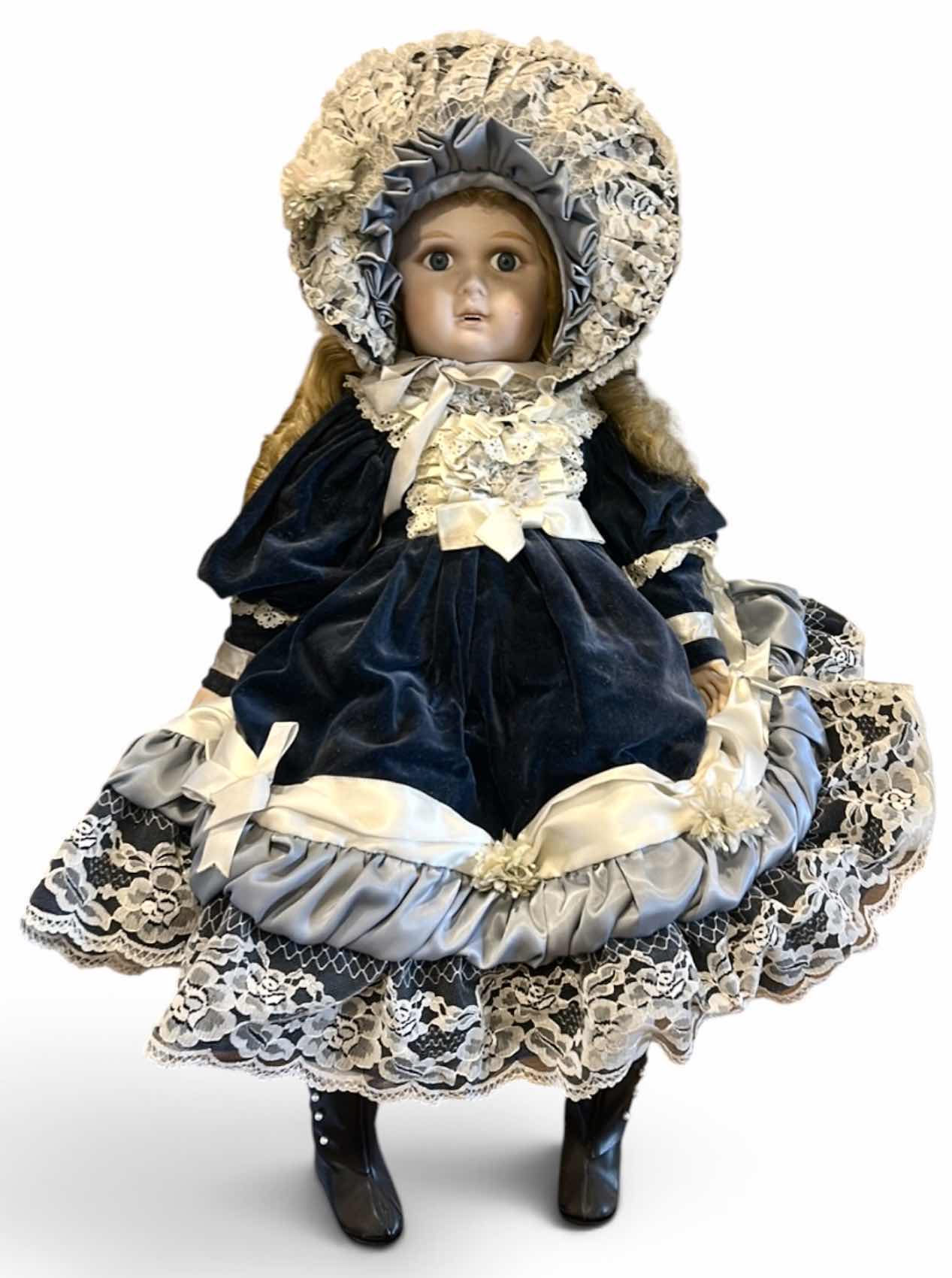 Photo 1 of VINTAGE COLLECTIBLE, PORCELAIN DOLL H29”