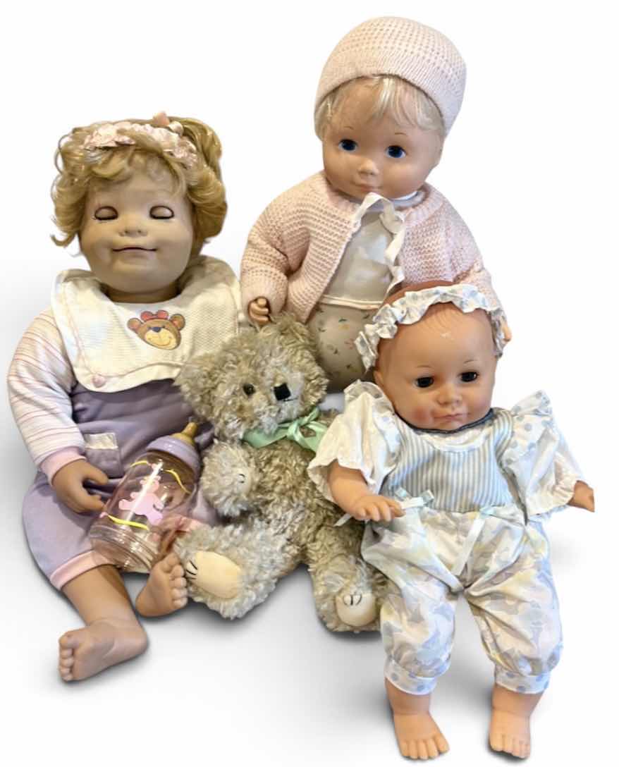Photo 1 of 3 BABY DOLLS & TEDDY BEAR - RARE 2000 HASBRO IROBOT MY REAL BABY DOLL VINTAGE ANIMATRONIC REALISTIC  $200 & MORE