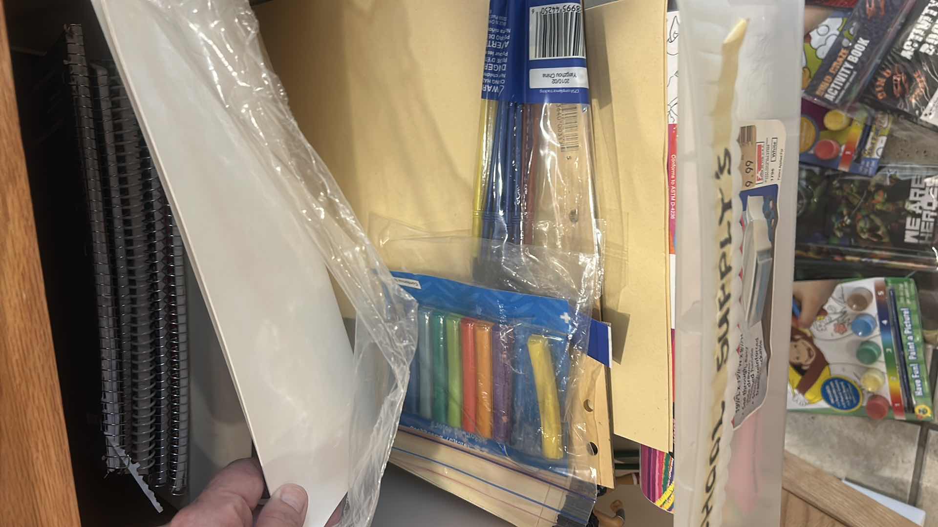 Photo 1 of SCHOOL SUPPLIES
