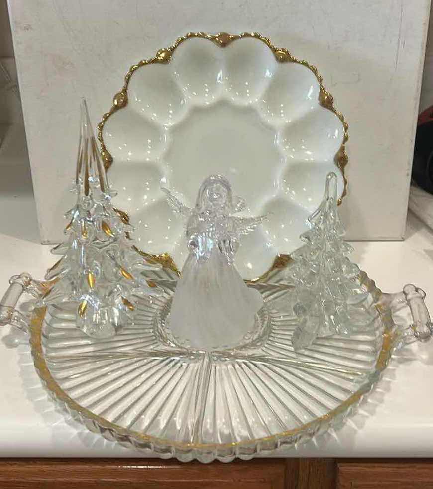 Photo 1 of EGG PLATTER, SERVING TRAY AND MORE (SERVING TRAY 12 1/2”)
