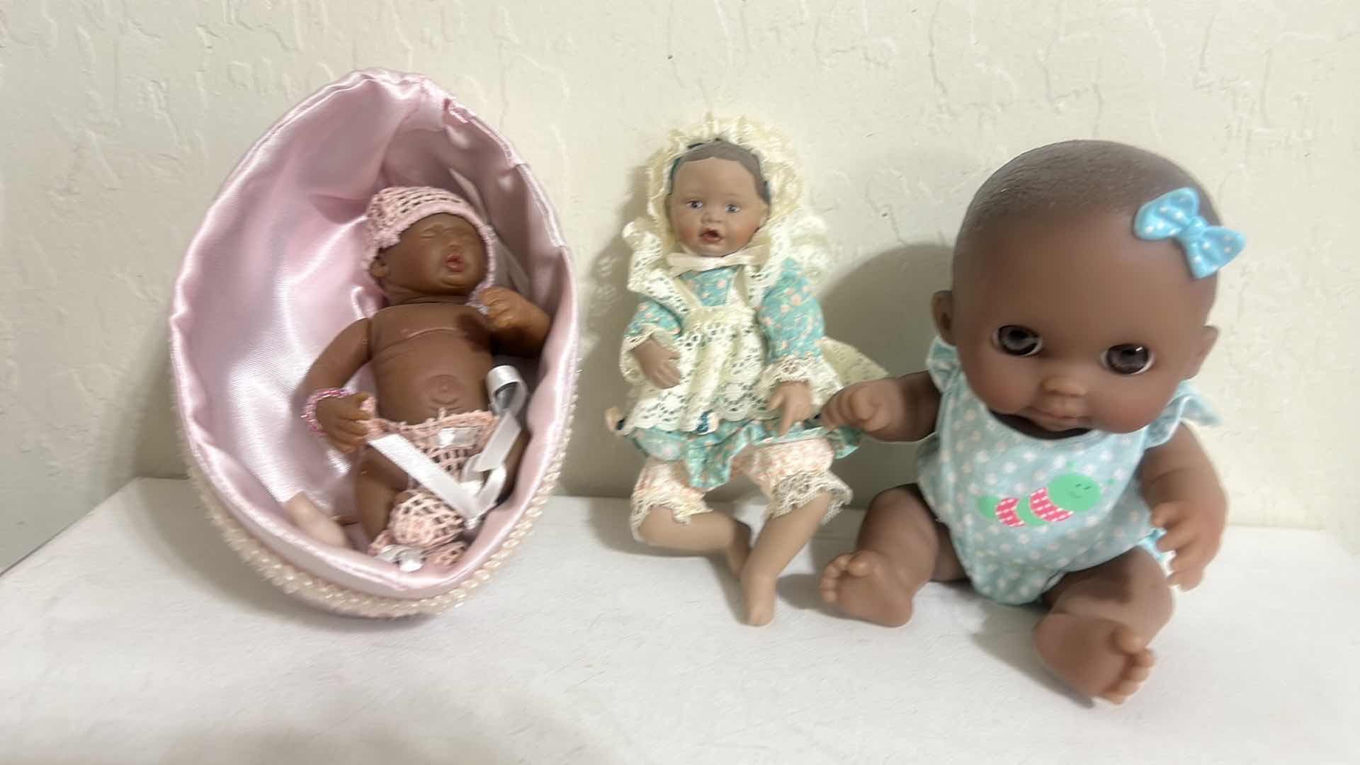 Photo 1 of 3 COLLECTIBLE BABY DOLLS H7”