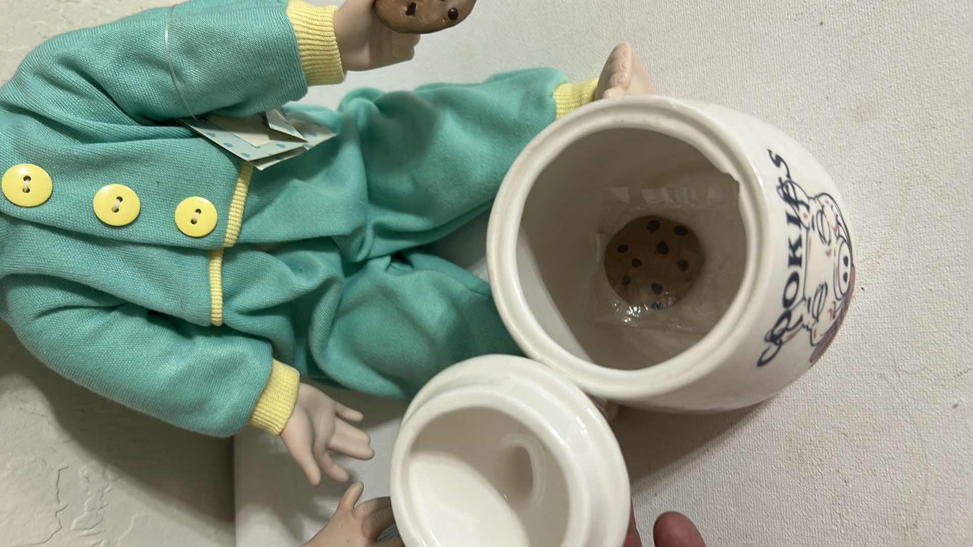 Photo 1 of 2 COLLECTIBLE PORCELAIN DOLLS (SITTING 9”) $150