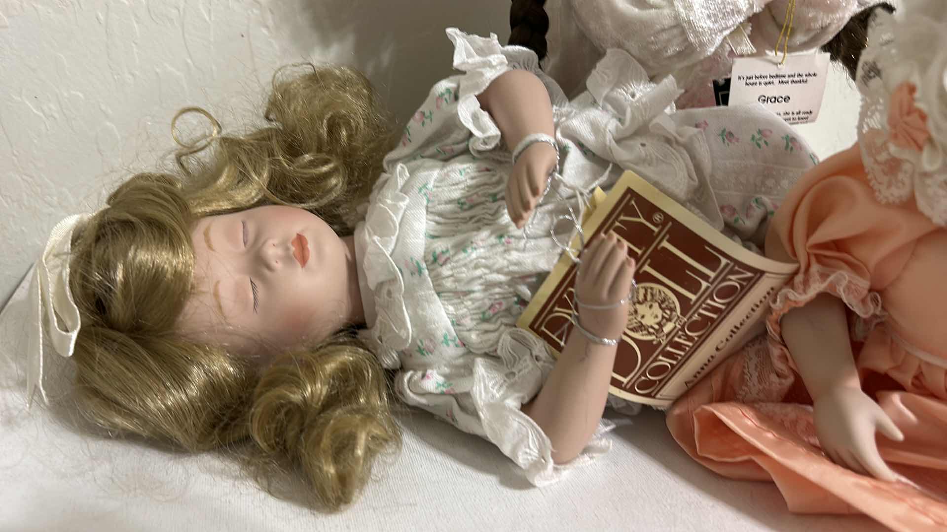 Photo 1 of 3 PORCELAIN COLLECTIBLE DOLLS $120