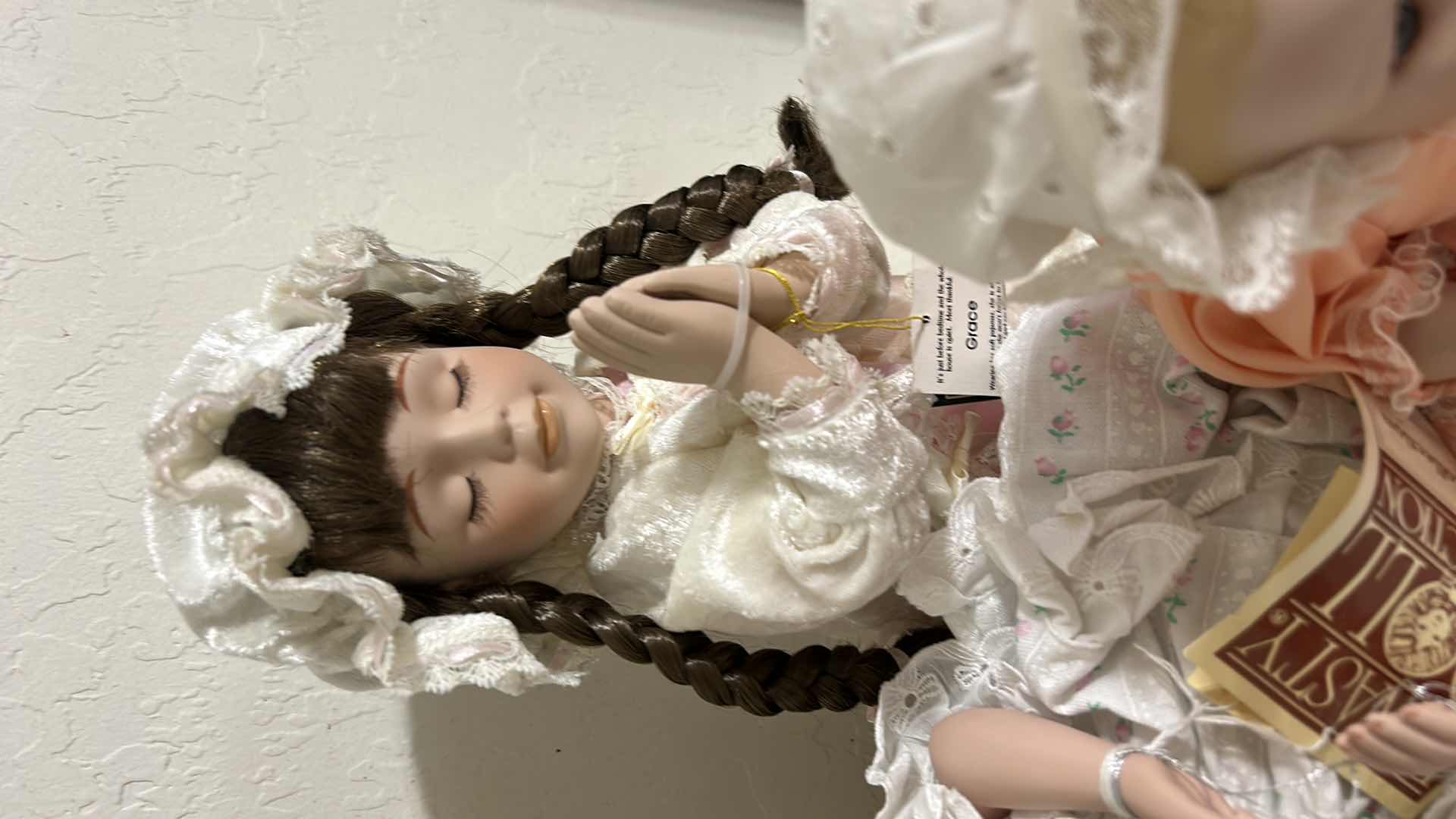 Photo 1 of 3 PORCELAIN COLLECTIBLE DOLLS $120